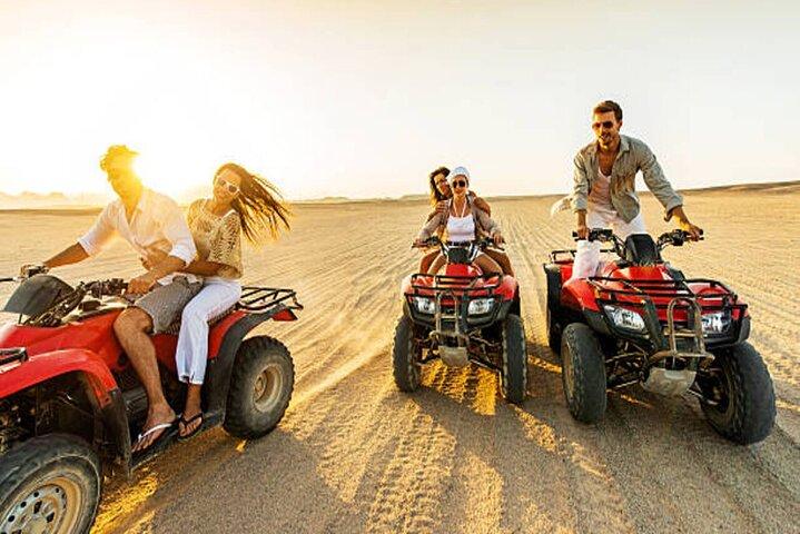 Agafay Desert: Quad Bike & Camel Ride & Magical Diner with Show