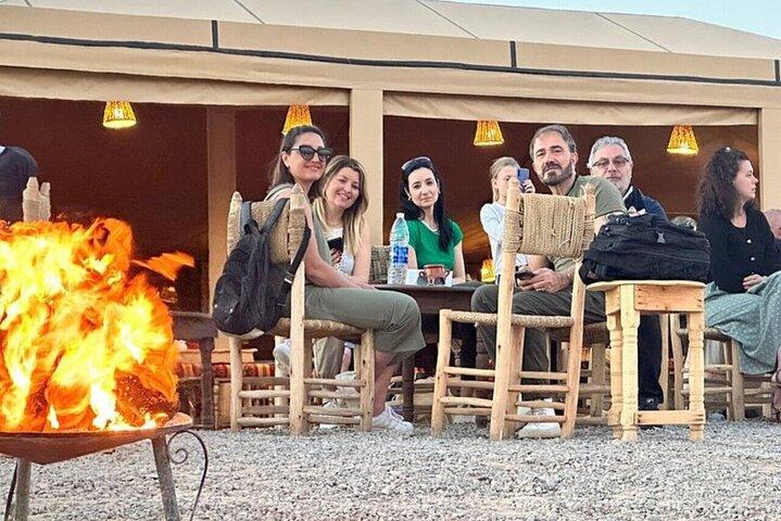 Agafay Desert: Quad Bike & Camel Ride & Magical Diner with Show