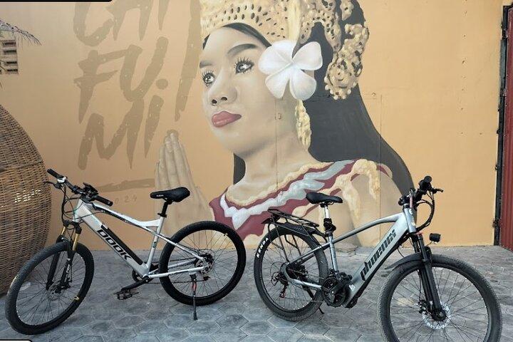電動マウンテンバイクでアンコール寺院を探索