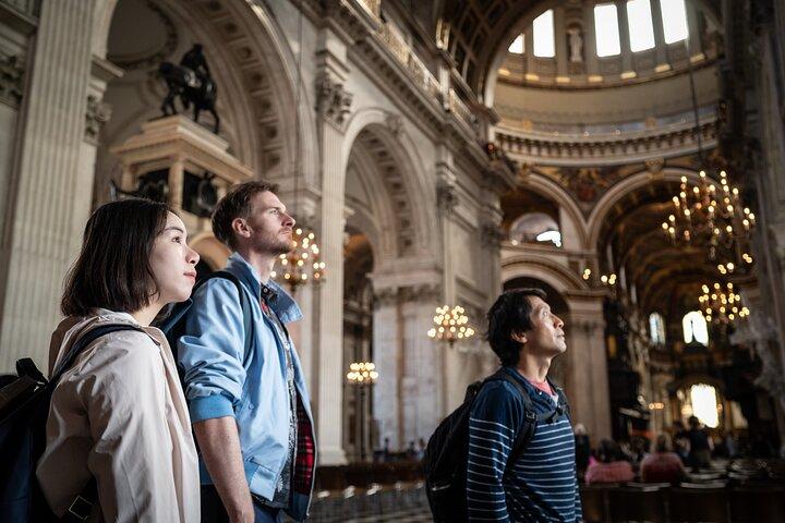プライベートロンドン30以上の名所ウォーキングツアーとセントポール大聖堂