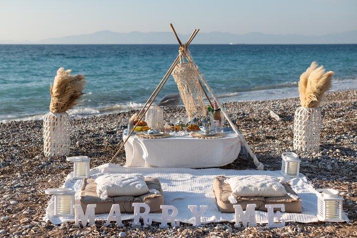Privat picnic Rhodos Grækenland