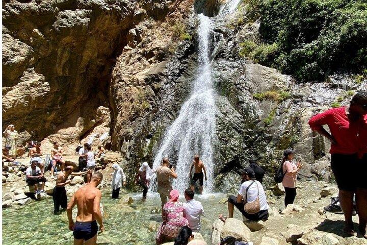 Marraquexe: Ourika Valley e Atlas Mountains, Cataratas com almoço