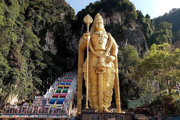 Maravilhas da cidade e do campo de Kuala Lumpur + Batu Caves (tour guiado privado)