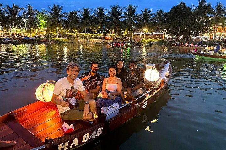 Tour cultural por las montañas de mármol y Hoi An con paseo en linterna