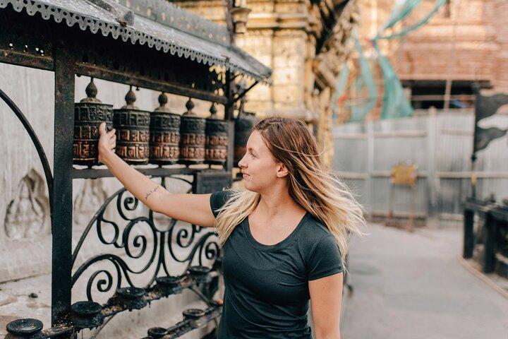 Visita guidata al Tempio delle Scimmie di Swoyambhunath
