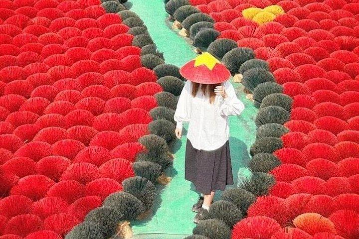 ハノイクアンフーカウ香村ツアー（コーヒートレイン通り付き）