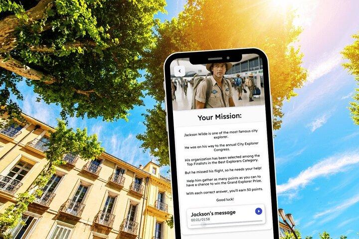Aix-en-Provence Exploration Game and City Tour on your Phone