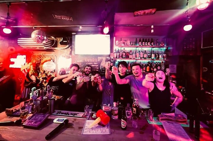 Osaka American village Bar hopping tour