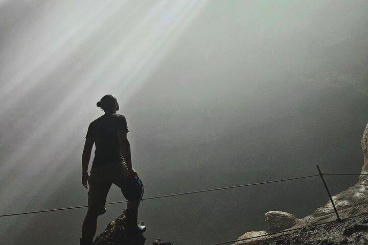 Aventura en la cueva de Jomblang y la cueva de Pindul con guía local