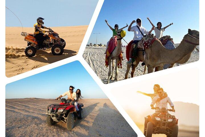 1-Hour Self-Drive Quad Bike, 30 Min Camel Ride & Dune Bashing
