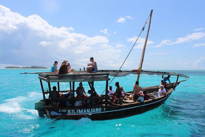 Blue Safari Full Day Privé-trip Zanzibar met Sea Food BBQ