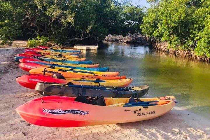Passeio de caiaque noturno em Bio Bay em Fajardo
