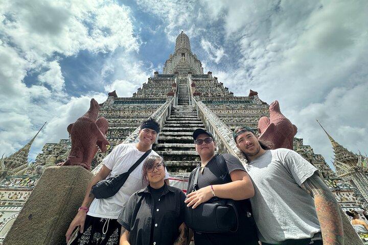 Tour do Canal de Banguecoque em barco de longa cauda, Wat Arun e Wat Pho