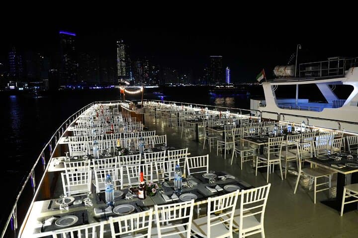 New Year Cruise with Burj Al-Arab Fireworks View