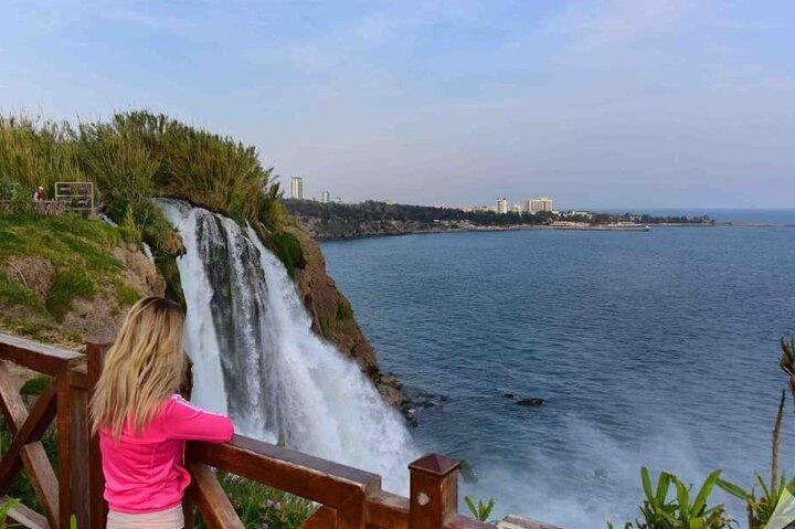 Antalya City Tour Waterfalls Tour de barco e cidade velha a partir de Belek