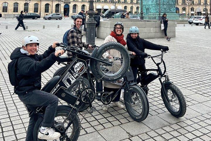 Tour de vélo électrique dans Paris