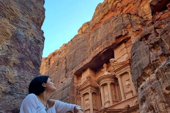 Visita guiada privada de 3 dias de Petra e Wadi Rum