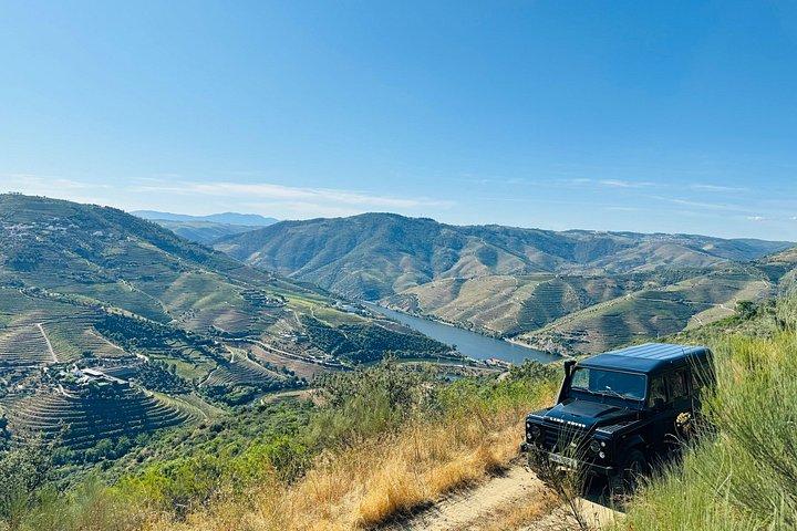 ドウロ渓谷でのプライベート 4WD アドベンチャー: ランチ、ワインの試飲、ボート ツアー。