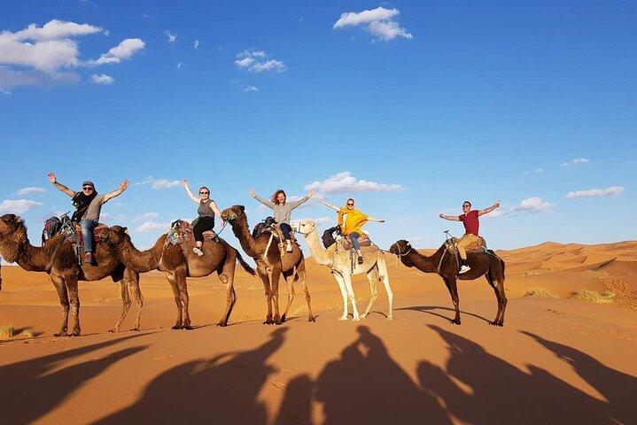 paragliding in Agafay Desert with Camel Ride