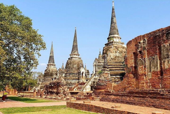 Visita guiada de 2 dias de Bangkok a Ayutthaya