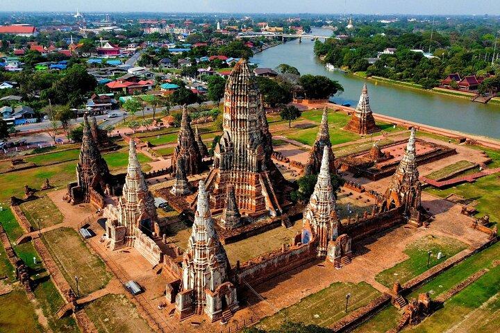 Visita guiada de 2 dias de Bangkok a Ayutthaya