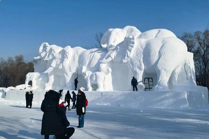 ハルビンサンアイランドスノーフェアのチケットと送迎サービス