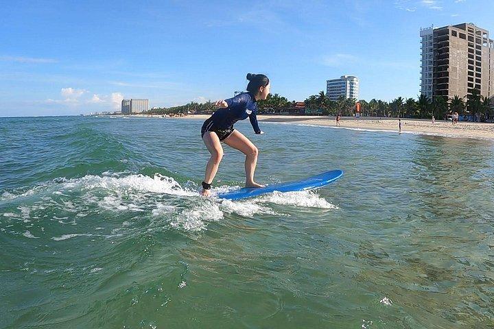ミーケービーチでの1時間のテイスターサーフィンレッスン
