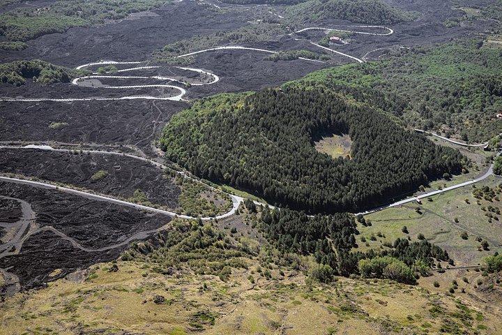 Etna : Group Helicopter Flight (including round trip car transfer)