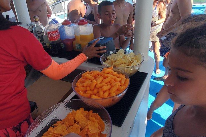Privat båtfest i Punta Cana
