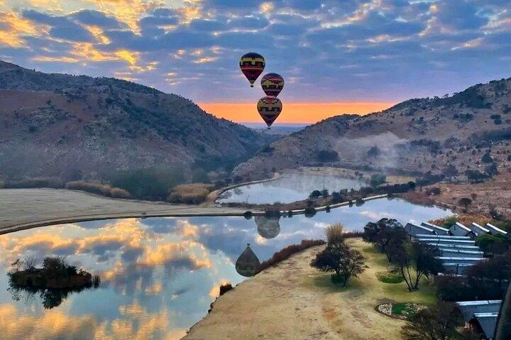 Air Ballooning Safari Erlebnis ab Johannesburg und Pretoria