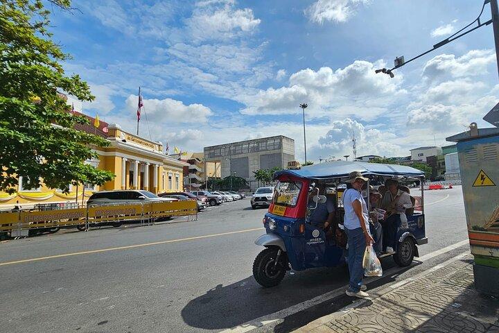 Privat elektrisk Tuk-Tuk-tur + Bangkok Walking Food Tour