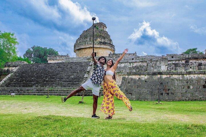 Chichen Itza in Van : gruppo ridotto, Guida turistica, viaggio veloce e pranzo