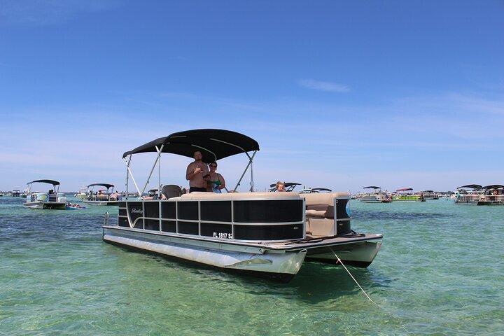 Okaloosa Island Fun Halbtages Pontonboot mieten
