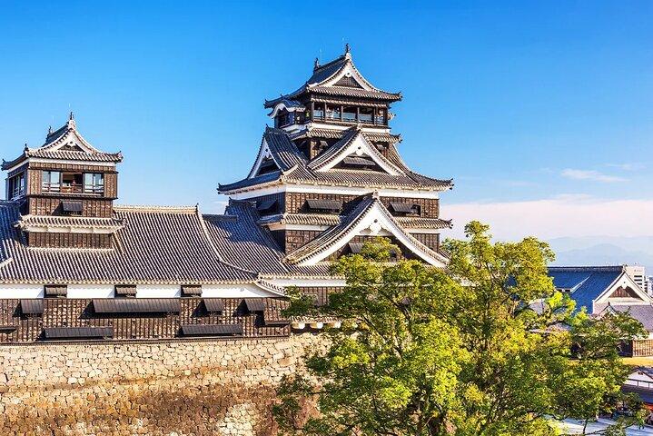 Tour del castello di Kumamoto Kusasenrigahama e del Monte Aso da Fukuoka