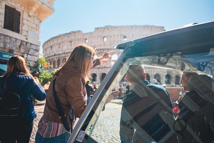 Roma: Tour de carrinho de golfe privado