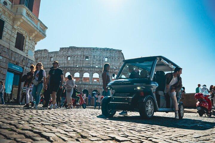 Roma: Tour de carrinho de golfe privado