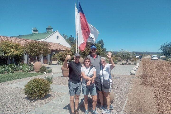 Wine Tour Casas del Bosque+Bodegas RE Vigneti Casablanca Valley