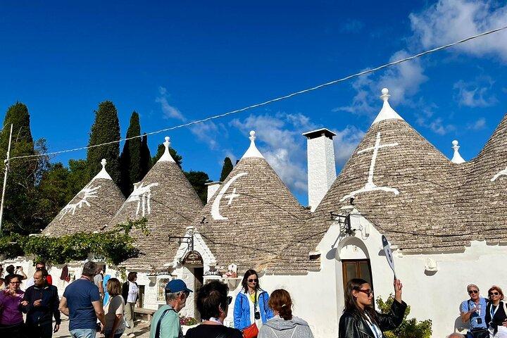 Alberobello & Matera-tur med provsmakning och guide - från Bari