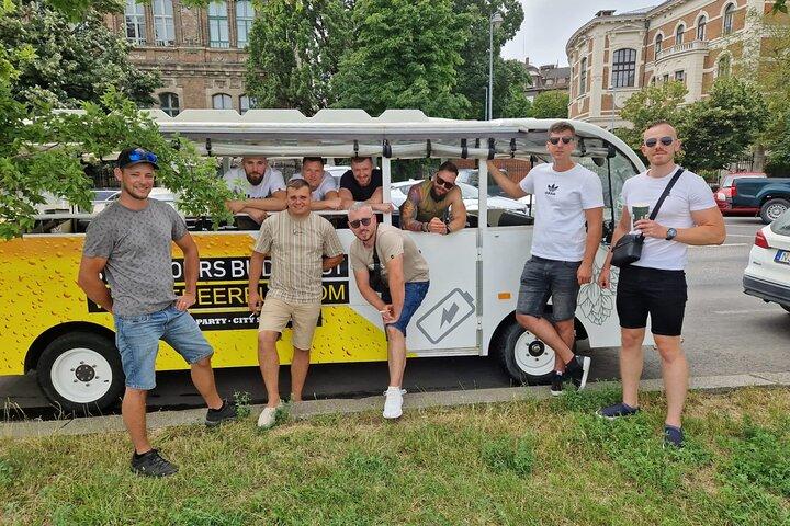 Budapest BeerBus City Tour - Expérience publique illimitée 60'