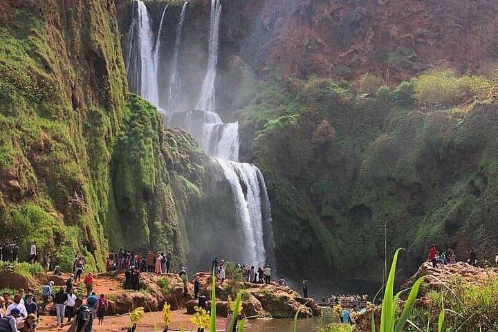Ouzoud Waterfall Small group Guided Tour Boat Ride from Marrakech