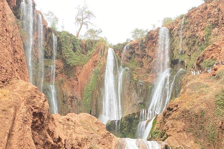 Ouzoud Waterfall Small group Guided Tour Boat Ride from Marrakech