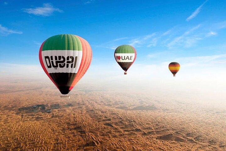 Il miglior tour nel deserto di Dubai in mongolfiera