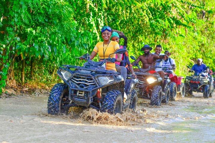 Visite en VTT 4x4 : Cave Swim & Cultural Experience