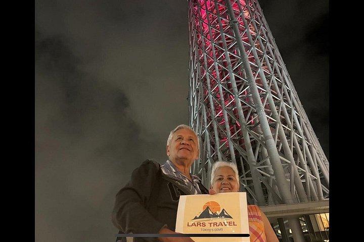 東京乗り継ぎ：空港送迎付きプライベート5時間ツアー