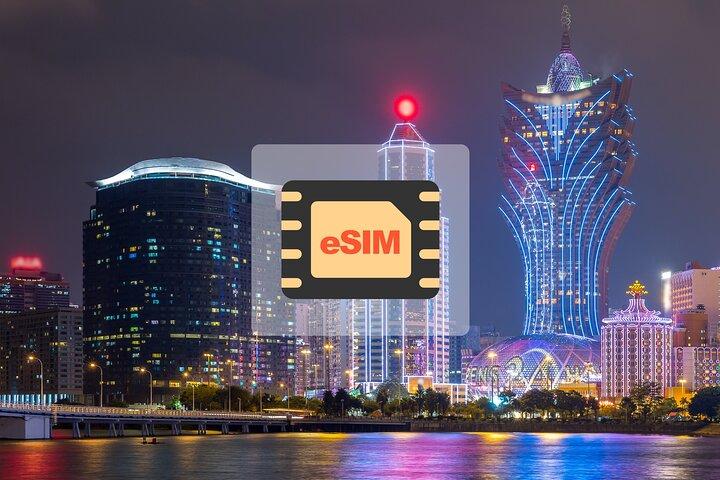 Plano de dados eSIM 4G/5G com VPN para China Hong Kong e Macau