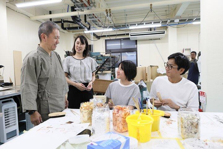 京都金箔扇子工房 名工とつくる