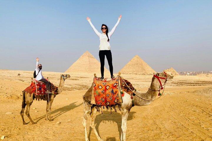 Giza-pyramiderne - Sphinx & Saqqara & Memphis