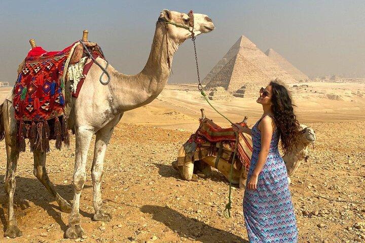 Giza Pyramids - Sphinx & Saqqara & Memphis