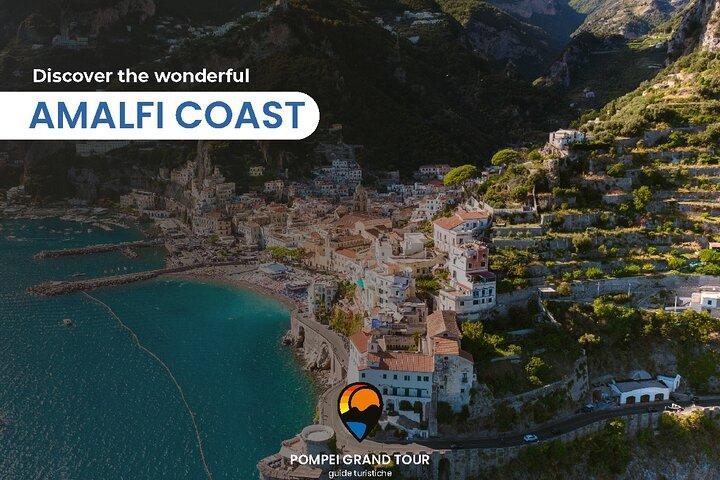Positano, Amalfi e Pompei tour privato con minivan e guida
