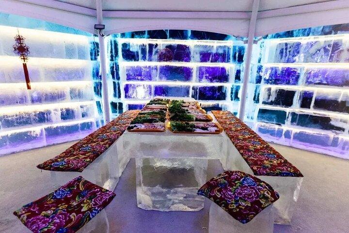 Visite privée du hot pot des igloos de Harbin